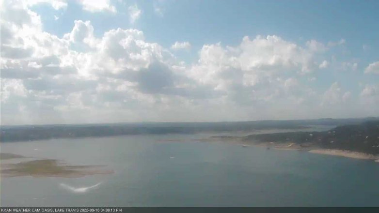 Lake Travis webcam, September 16, 2022 4:00 PM CT