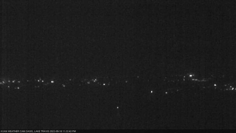 Lake Travis webcam, September 16, 2022 11:25 PM CT