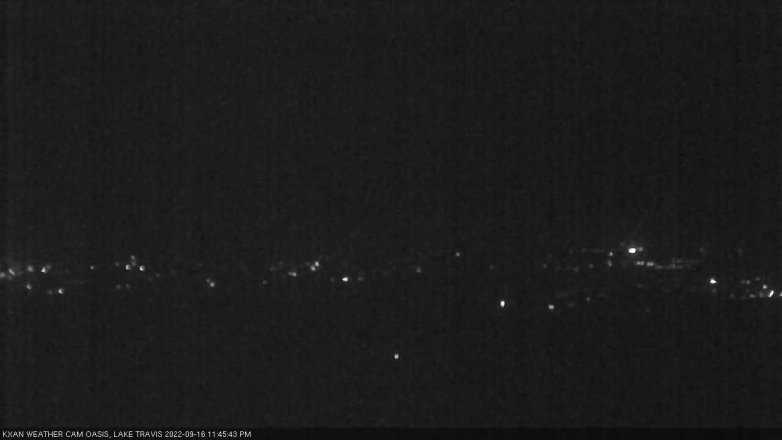 Lake Travis webcam, September 16, 2022 11:45 PM CT
