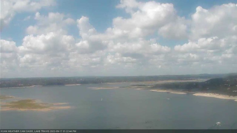 Lake Travis webcam, September 17, 2022 1:25 PM CT