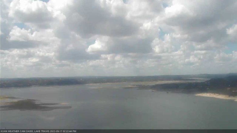 Lake Travis webcam, September 17, 2022 2:25 PM CT