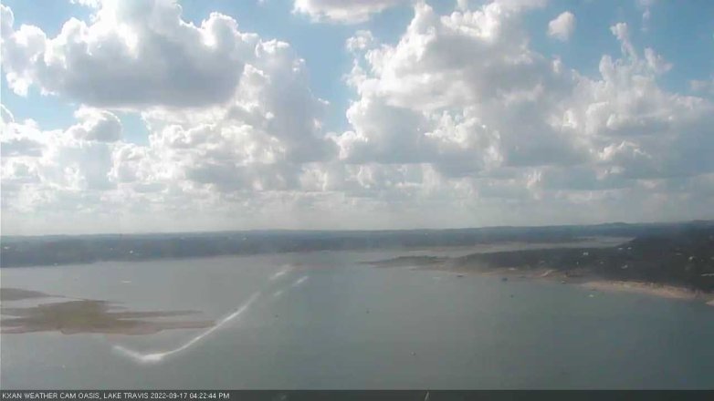 Lake Travis webcam, September 17, 2022 4:25 PM CT