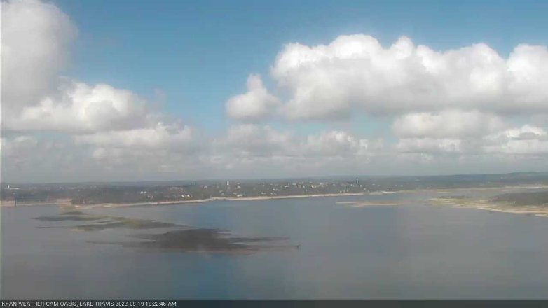Lake Travis webcam, September 19, 2022 10:25 AM CT