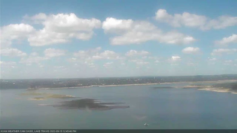 Lake Travis webcam, September 19, 2022 12:45 PM CT