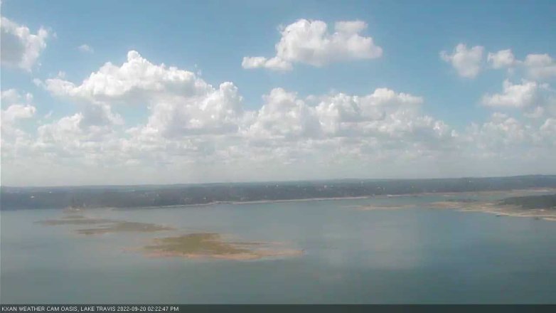 Lake Travis webcam, September 20, 2022 2:25 PM CT
