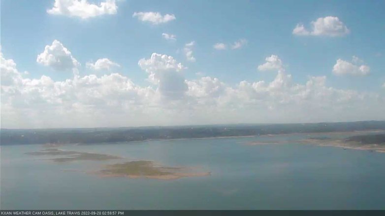 Lake Travis webcam, September 20, 2022 3:00 PM CT