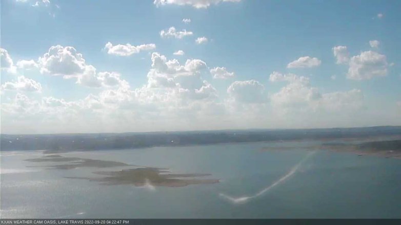 Lake Travis webcam, September 20, 2022 4:25 PM CT