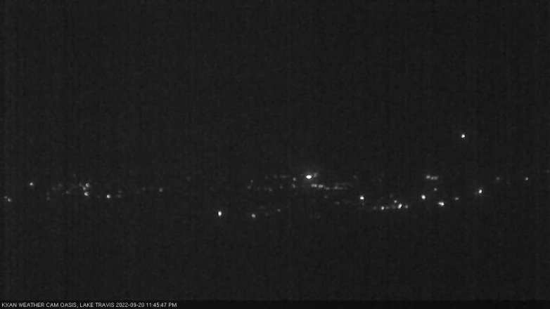Lake Travis webcam, September 20, 2022 11:45 PM CT