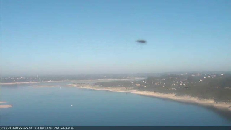 Lake Travis webcam, September 22, 2022 9:45 AM CT