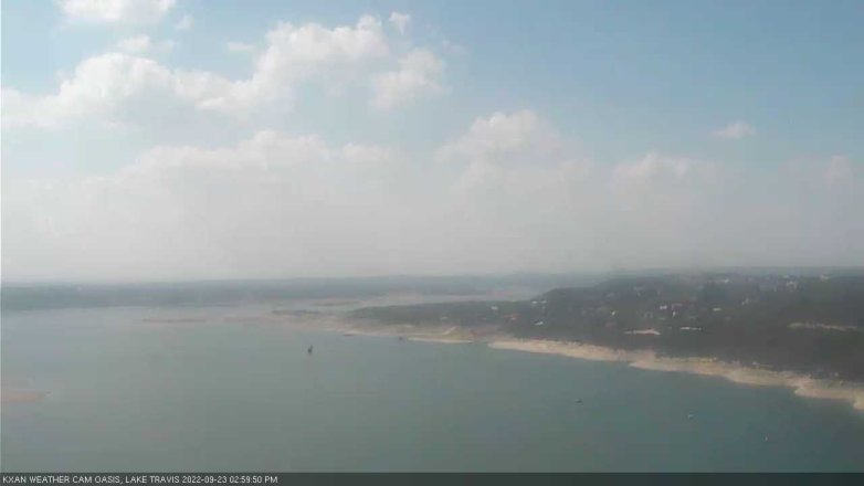 Lake Travis webcam, September 23, 2022 3:00 PM CT