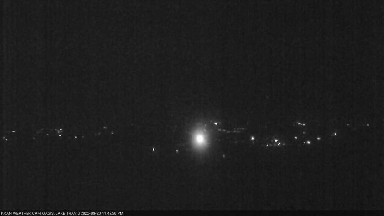 Lake Travis webcam, September 23, 2022 11:45 PM CT