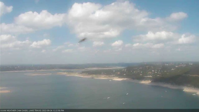 Lake Travis webcam, September 24, 2022 12:25 PM CT