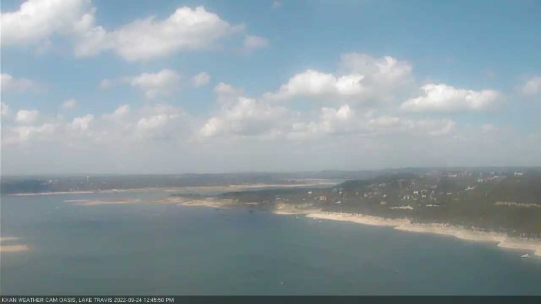 Lake Travis webcam, September 24, 2022 12:45 PM CT