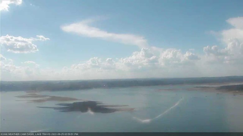 Lake Travis webcam, September 25, 2022 4:00 PM CT