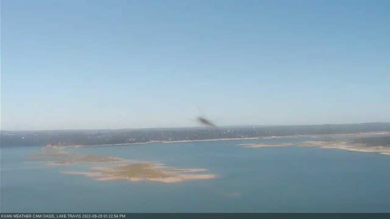 Lake Travis webcam, September 28, 2022 1:25 PM CT