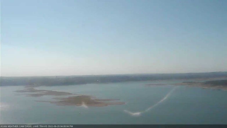 Lake Travis webcam, September 28, 2022 4:00 PM CT