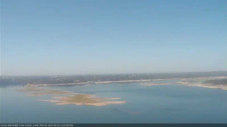 Lake Travis webcam, September 29, 2022 12:25 PM CT