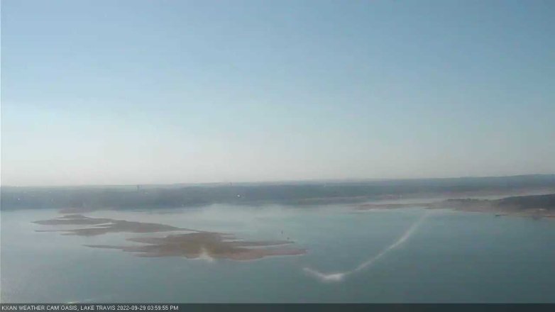 Lake Travis webcam, September 29, 2022 4:00 PM CT