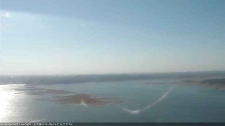 Lake Travis webcam, September 30, 2022 4:25 PM CT