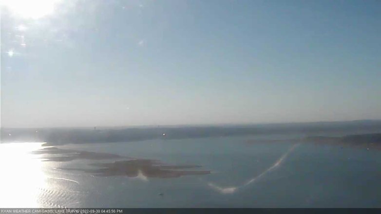 Lake Travis webcam, September 30, 2022 4:45 PM CT
