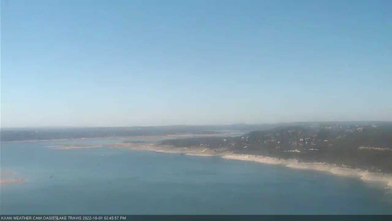 Lake Travis webcam, October 1, 2022 2:45 PM CT