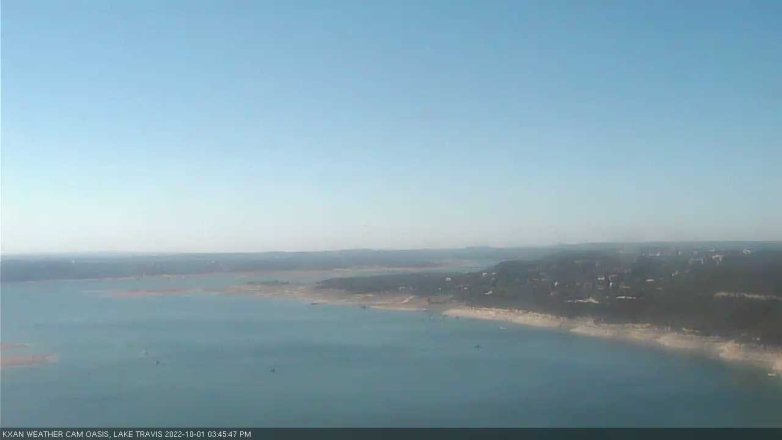 Lake Travis webcam, October 1, 2022 3:45 PM CT