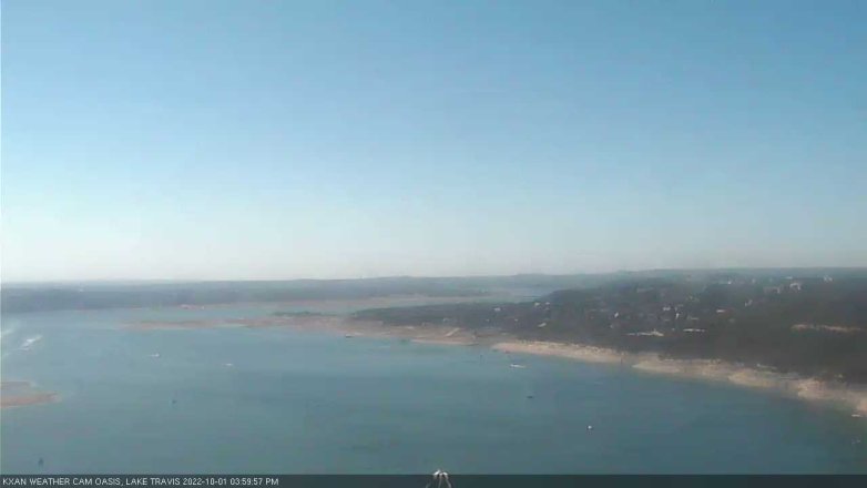 Lake Travis webcam, October 1, 2022 4:00 PM CT