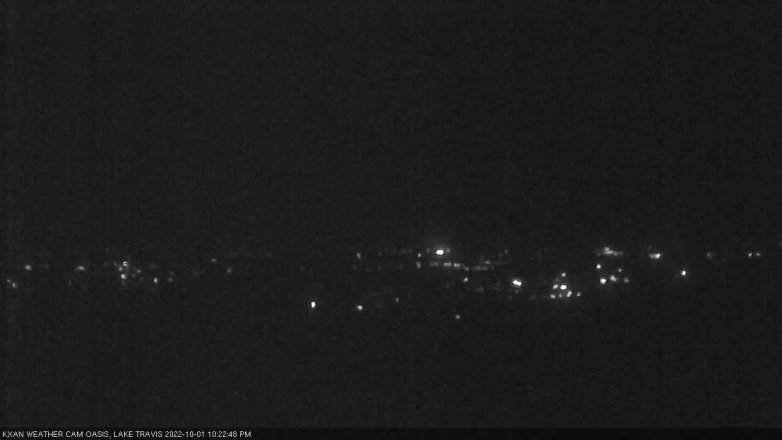 Lake Travis webcam, October 1, 2022 10:25 PM CT
