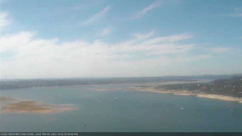 Lake Travis webcam, October 2, 2022 2:45 PM CT