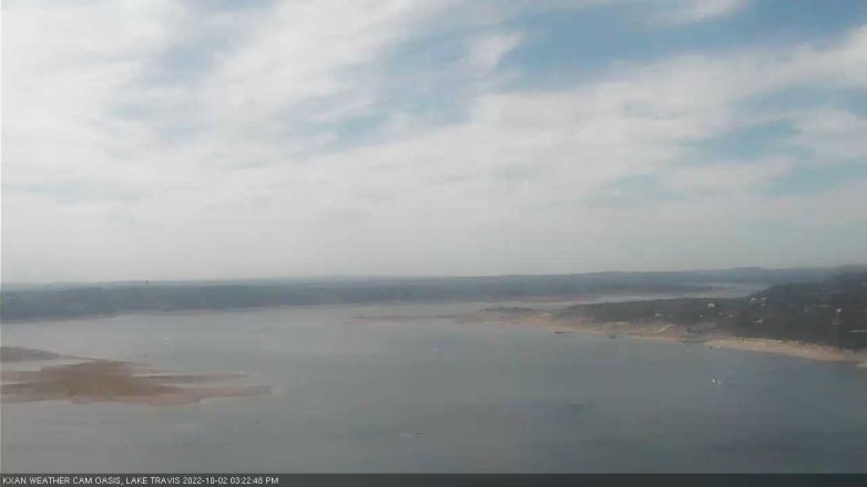 Lake Travis webcam, October 2, 2022 3:25 PM CT