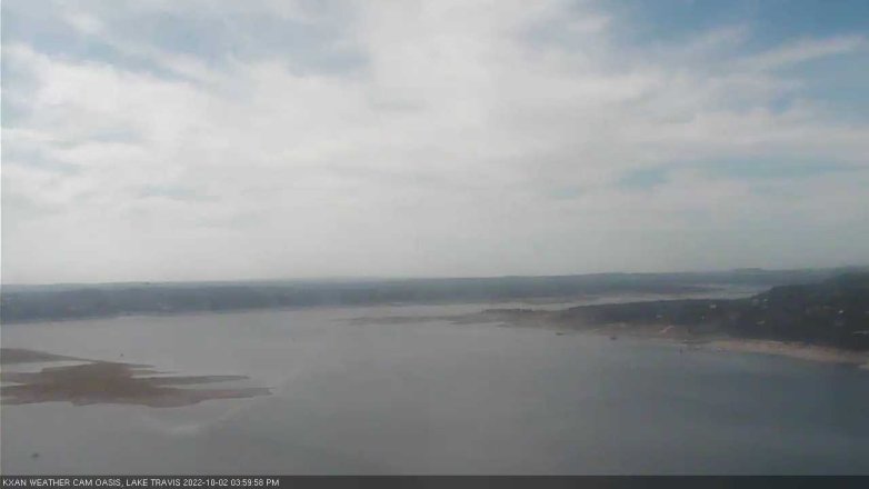 Lake Travis webcam, October 2, 2022 4:00 PM CT
