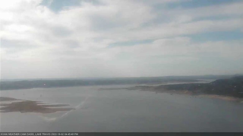 Lake Travis webcam, October 2, 2022 4:45 PM CT