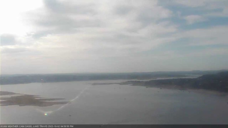 Lake Travis webcam, October 2, 2022 5:00 PM CT