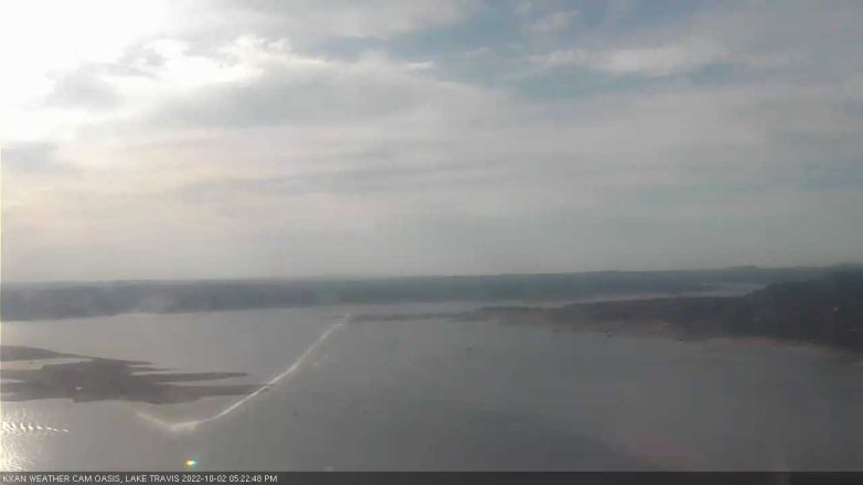 Lake Travis webcam, October 2, 2022 5:25 PM CT