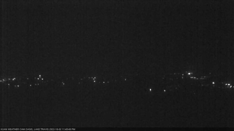 Lake Travis webcam, October 2, 2022 11:45 PM CT