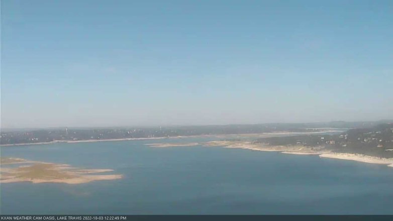 Lake Travis webcam, October 3, 2022 12:25 PM CT