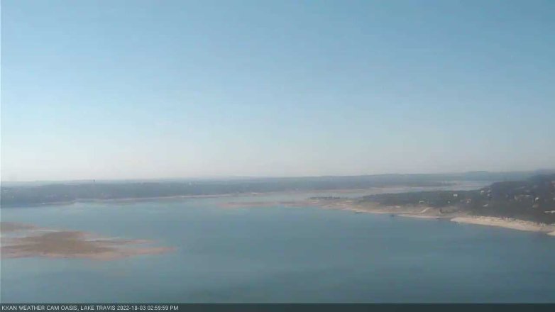 Lake Travis webcam, October 3, 2022 3:00 PM CT