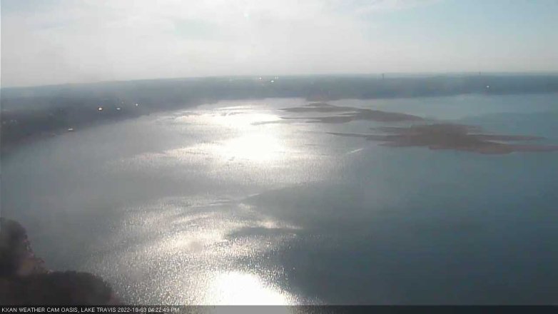 Lake Travis webcam, October 3, 2022 4:25 PM CT