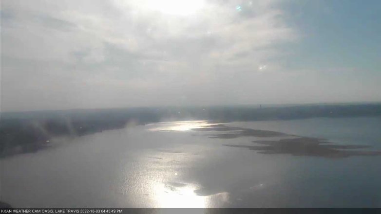 Lake Travis webcam, October 3, 2022 4:45 PM CT