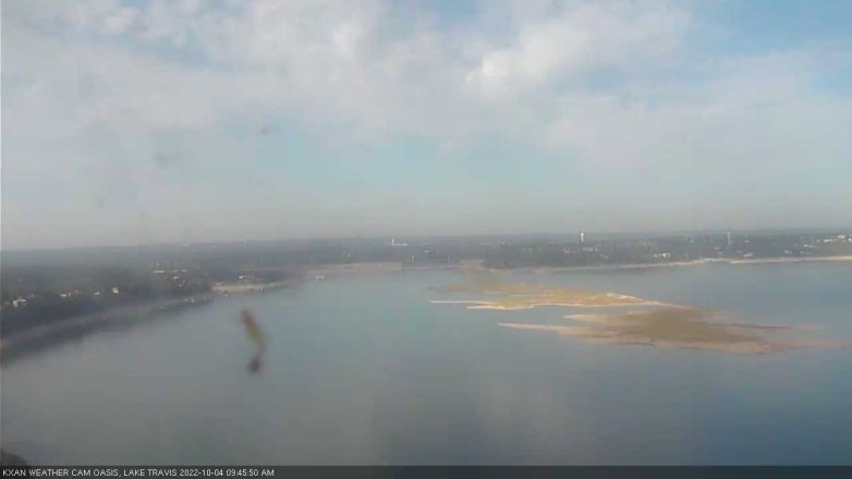 Lake Travis webcam, October 4, 2022 9:45 AM CT