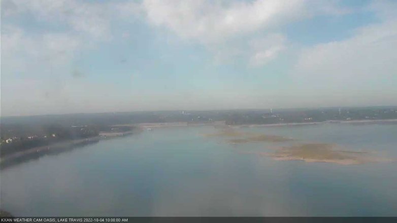 Lake Travis webcam, October 4, 2022 10:00 AM CT