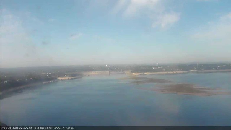 Lake Travis webcam, October 4, 2022 10:25 AM CT