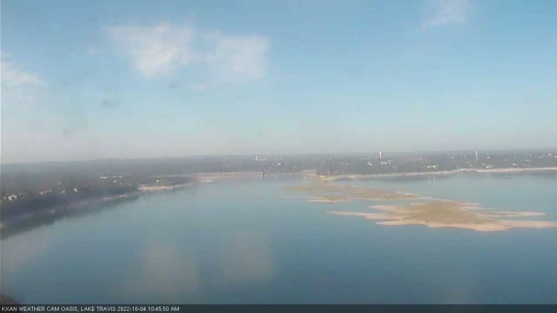 Lake Travis webcam, October 4, 2022 10:45 AM CT