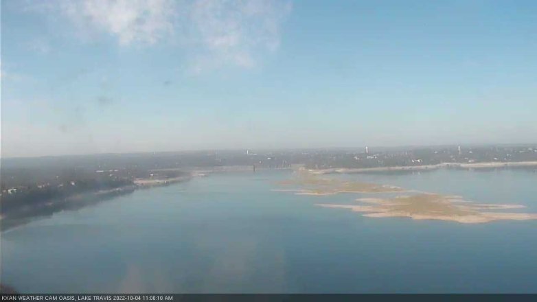 Lake Travis webcam, October 4, 2022 11:00 AM CT