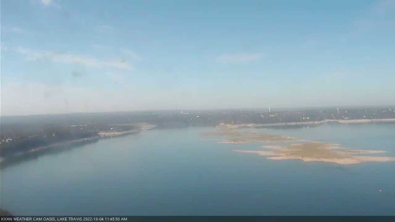 Lake Travis webcam, October 4, 2022 11:45 AM CT
