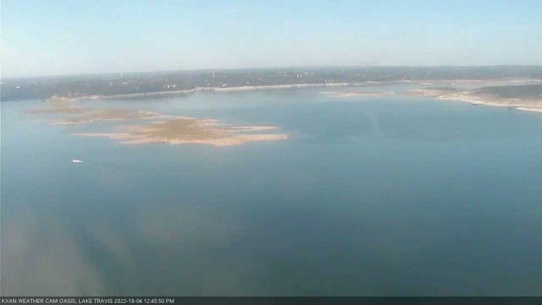 Lake Travis webcam, October 4, 2022 12:45 PM CT