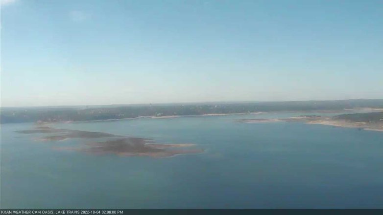 Lake Travis webcam, October 4, 2022 2:00 PM CT