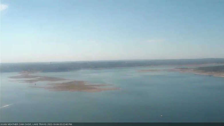 Lake Travis webcam, October 4, 2022 3:25 PM CT