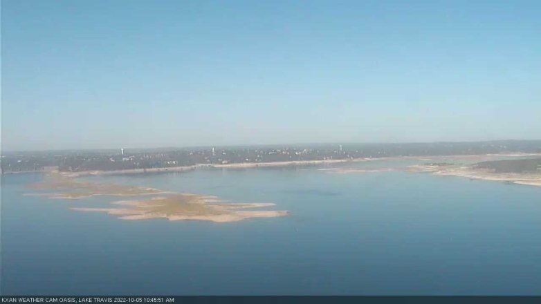 Lake Travis webcam, October 5, 2022 10:45 AM CT