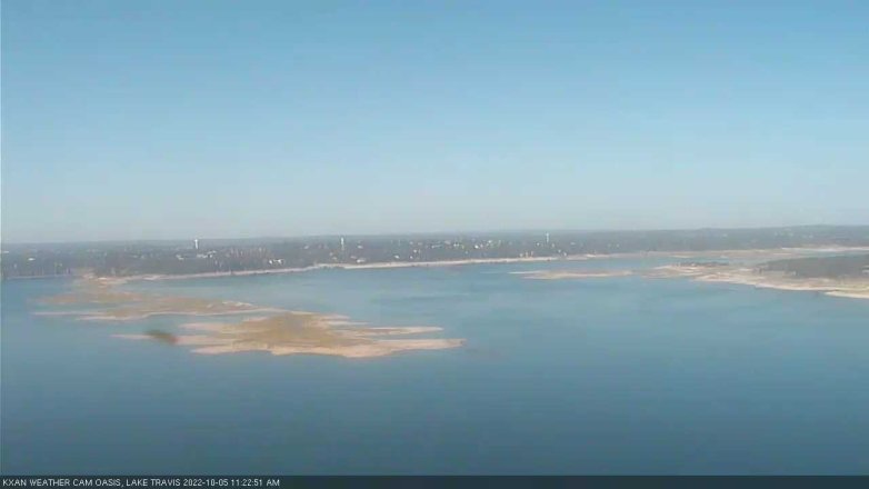 Lake Travis webcam, October 5, 2022 11:25 AM CT